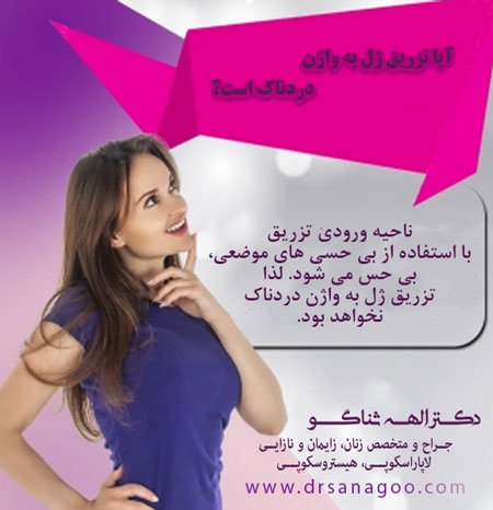 تزریق ژل به واژن - دکتر ثناگو